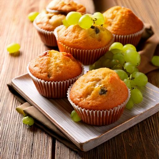 muffins aux raisins