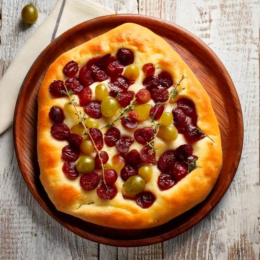 focaccia aux raisins